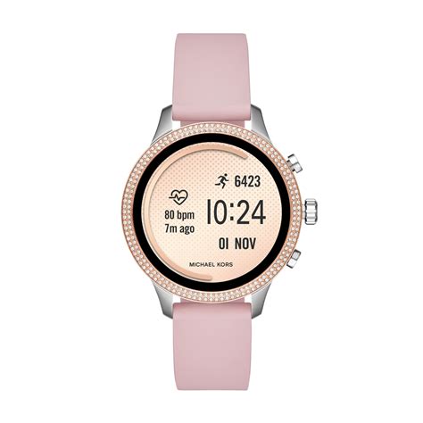 michael kors zegarek smartwatch damski|Runway Pavé Two.